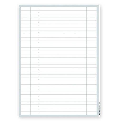 MED+ORG Treatment history DIN A4 for all specialist groups