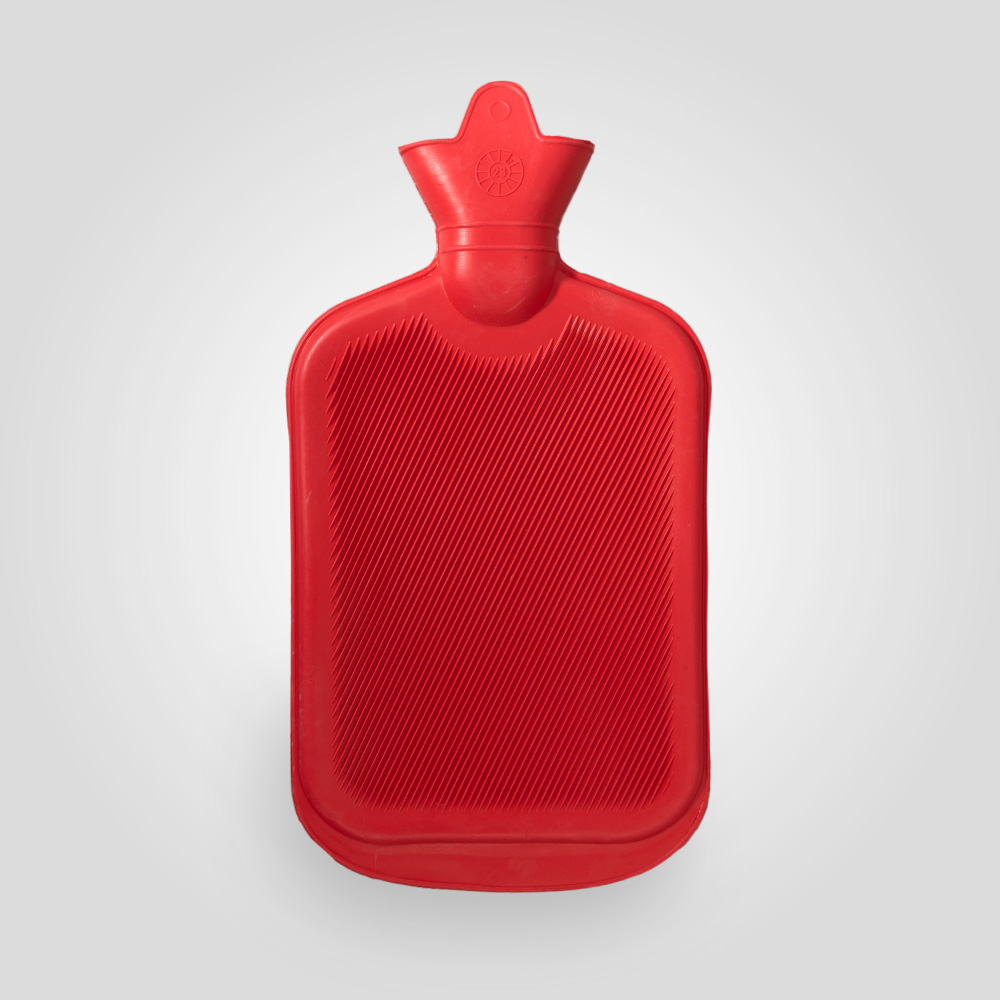 AMPRI Wärmflasche mit Schraubverschluss 2 Liter
