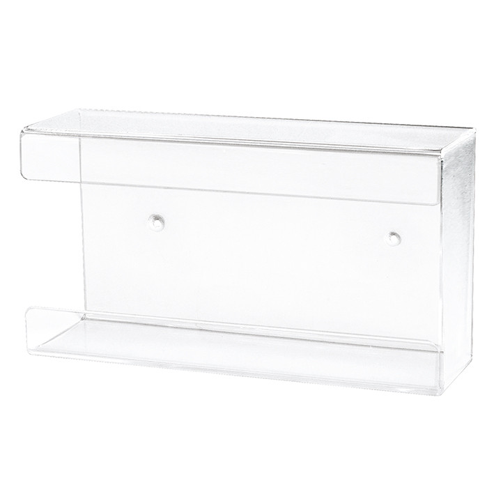MEGRO Glove box holder ratiomed, made of plexiglass/acrylic, transparent