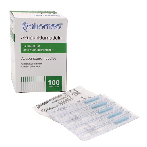 MEGRO Akupunkturnadeln A3 mit Plastikgriff