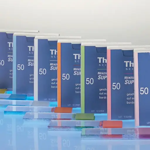 THERMO Microscope slides Superfrost, cut, 76 x 26 mm