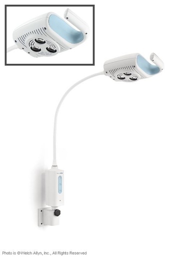 [10802-01] WELCH ALLYN GS 600 LED-Untersuchungs- und Behandlungsleuchte mit Tisch-/Wandbefestigung