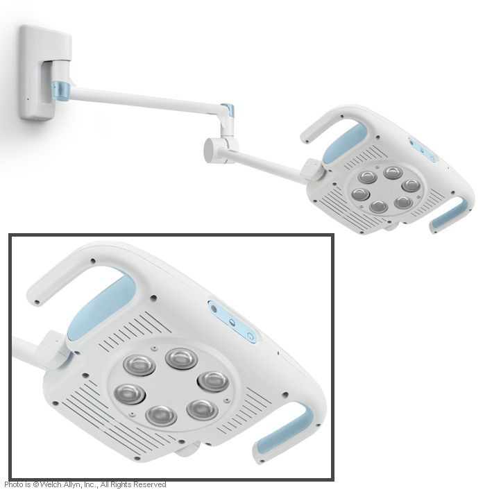 WELCHALLYN GS 900 große LED-Behandlungsleuchte zur Wandmontage