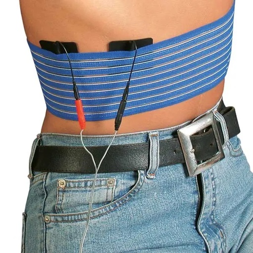 [12291-03] MEDIWARE T.E.N.S. - E.M.S.-Electrode straps, Chest strap, 8 x 80 cm