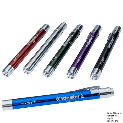 [12723-07] RIESTER ri-pen Diagnostic lights pack red