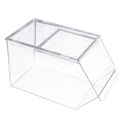 [13046-01] MEDDAX Dispenser box crystal clear 260 x 150 x 155 mm