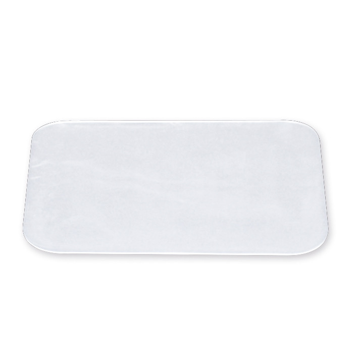 MEGRO Foot rest/mat Vinyl clear 560 x 400 x 2 mm