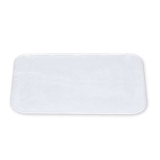 [13105-01] MEGRO Foot rest/mat Vinyl clear 560 x 400 x 2 mm