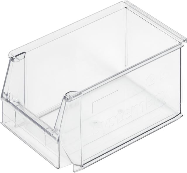MEDDAX Systembox SB 4 transparent 230 x 150/130 mm (ohne Etiketten)