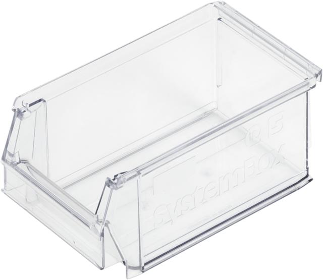 MEDDAX Systembox SB 5 transparent 160 x 100/75 mm (ohne Etiketten)