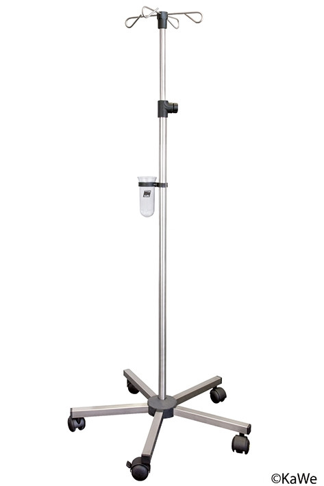 MEGRO Infusion stand 5-foot made of stainless steel