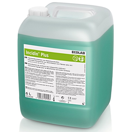 [19048-01] ECOLAB Incidin Plus Flächendesinfektion, 6 Liter