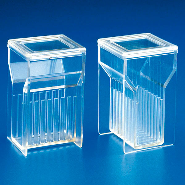 SERVOPRAX Hellendahl staining rack, 58 x 53.5 x 86 mm