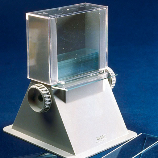 [13957-01] SERVOPRAX Microscope slide dispenser, for 60 microscope slides