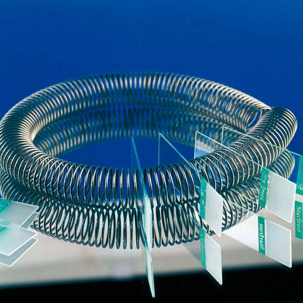 SERVOPRAX Microscope slide spiral, 24 mm diameter, 45 cm length
