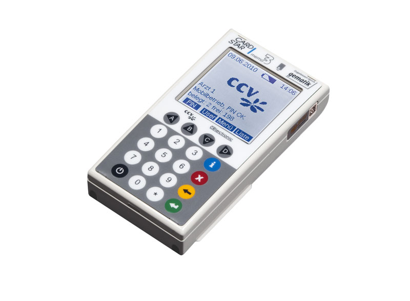 CCV CARD STAR /memo3 mobile terminal table stand white