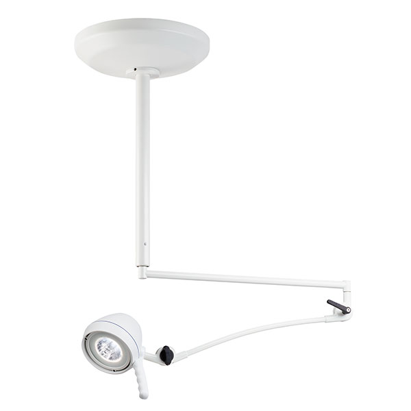 SERVOPRAX LED examination light Ceiling model with articulated arm, without canopy (cover plate)