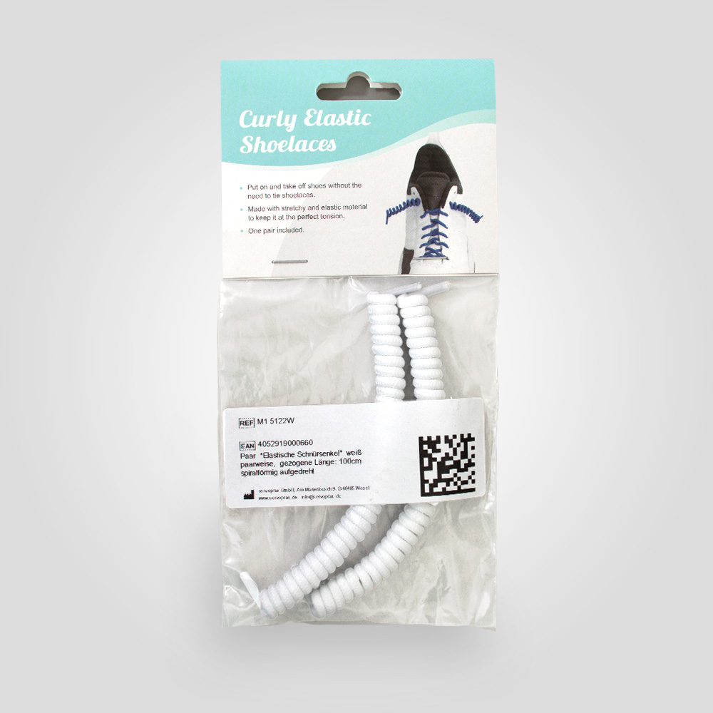 SERVOCARE Shoelaces elastic and spiral