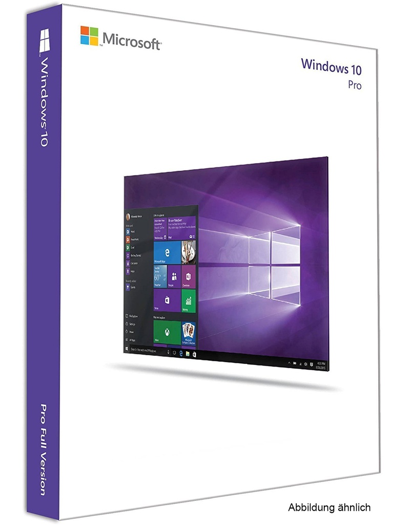 MICROSOFT Windows 10 Professional 32/64bit OEM/Ref. German
