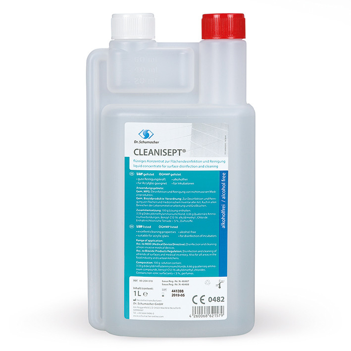 DR. SCHUMACHER Cleanisept Surface Disinfection