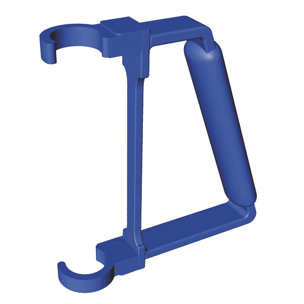 CLIC Disposable Hygiene Handle for Infusion Stand, blue