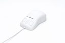 GETT InduMouse Pro auf Glas funktionierende Silikon-Hygiene-Maus weiß