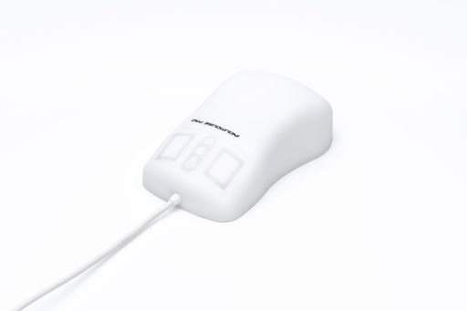 [20986-01] GETT InduMouse Pro auf Glas funktionierende Silikon-Hygiene-Maus weiß