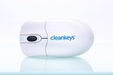 GETT Cleankeys Mouse wireless and waterproof mouse incl. docking station white