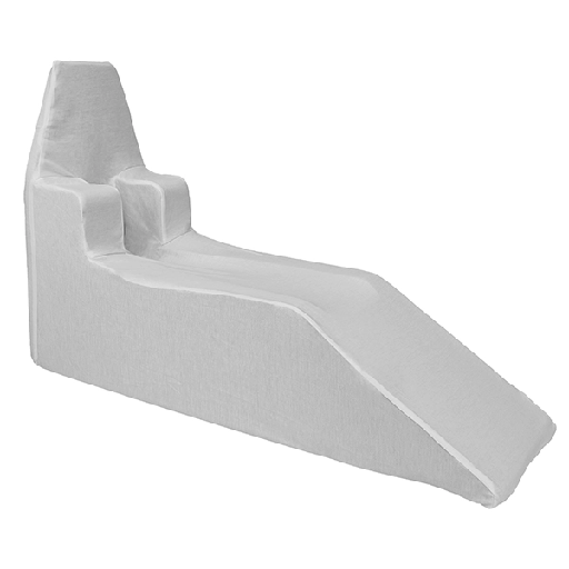 [21173-01] SERVOPRAX Jersey cover for leg elevation splints white