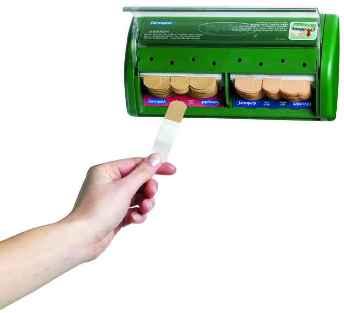 SALVEQUICK Pflasterspender inkl. Füllung