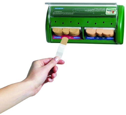 [21332-01] SALVEQUICK Pflasterspender inkl. Füllung