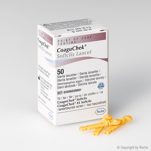 [21340-01] ROCHE CoaguChek Softclix Lancets