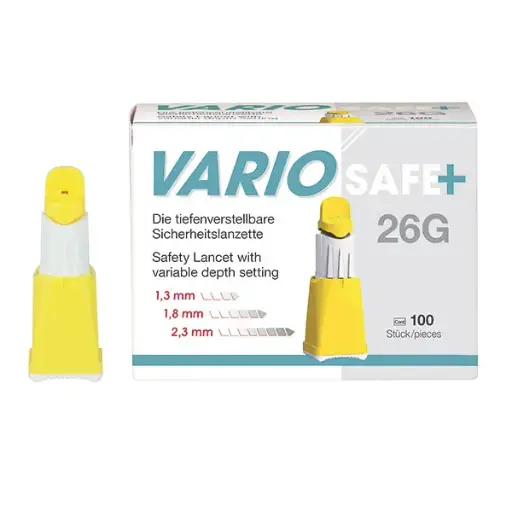[21648-01] SERVOPRAX Vario Safe Plus Safety lancet 100 pieces
