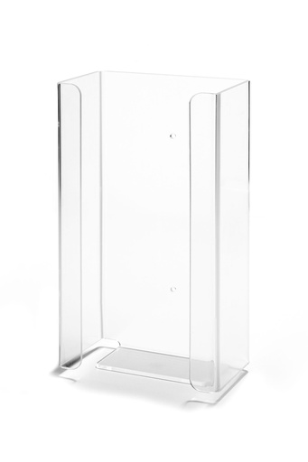 [21873-01] MEDDAX Glove holder Acrylic Solo 246 x 133 x 73 mm