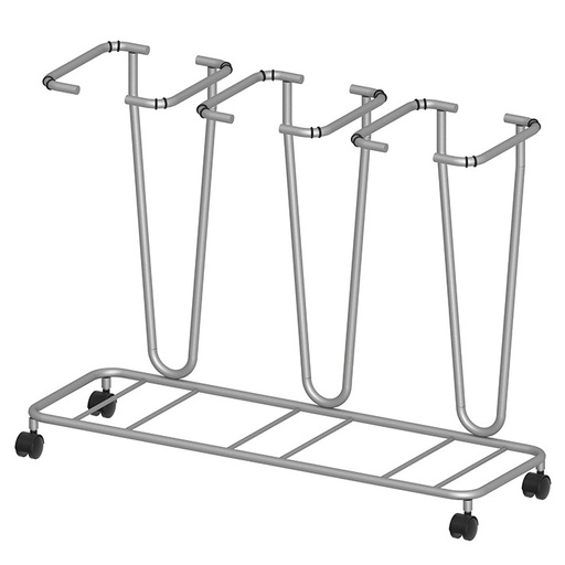 [22045-01] HAEBERLE Laundry and waste collector Picco Novo 60/III powder coated