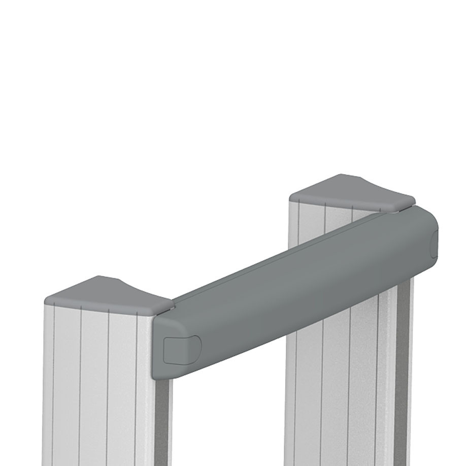 HAEBERLE Push handle handy made of polyamide grey