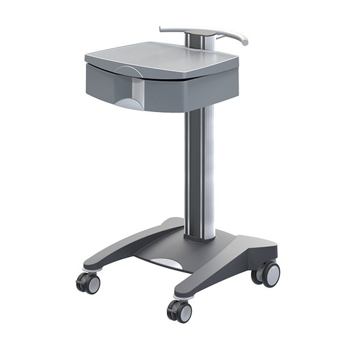 [22407-01] HAEBERLE fuego 1 Equipment trolley with 1 ABS shelf and drawer