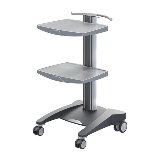 [22408-01] HAEBERLE fuego 2 Equipment trolley with 2 ABS shelf grey
