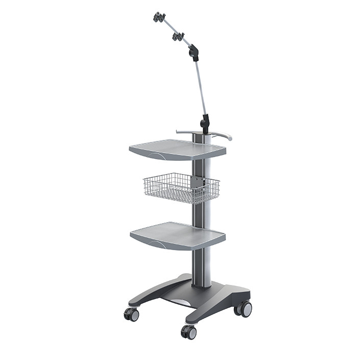 HAEBERLE fuego Ergometry trolley with 1 shelf, 1 basket and hose holder