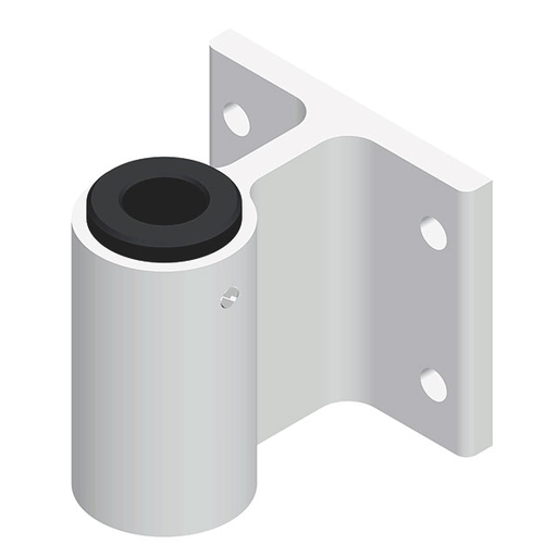 [23157-01] PROVITA Wandhalterung Aluminium, weiß beschichtet für Halogen Kombi-Leuchte