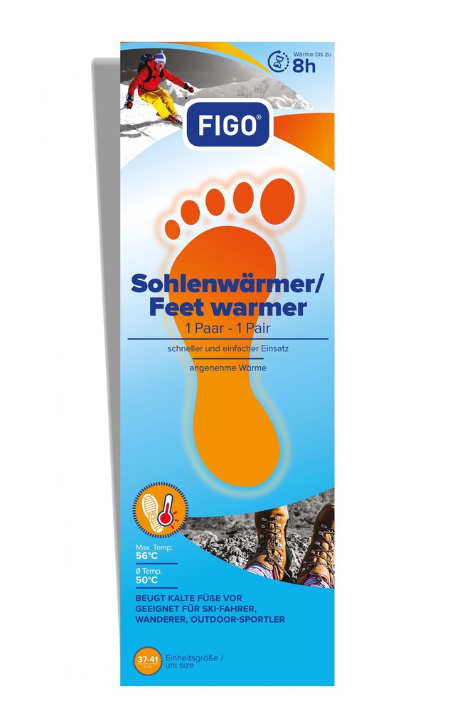 FIGO Sohlenwärmer Einheitsgröße 37-41