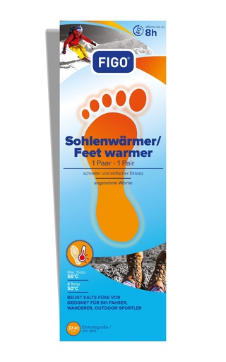 [25396-01] FIGO Sole warmer One size 37-41