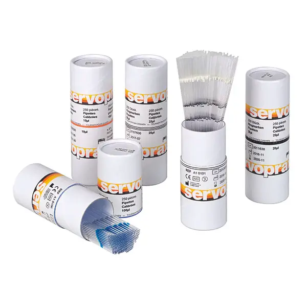 SERVOPRAX Ring mark pipettes (Standard size)