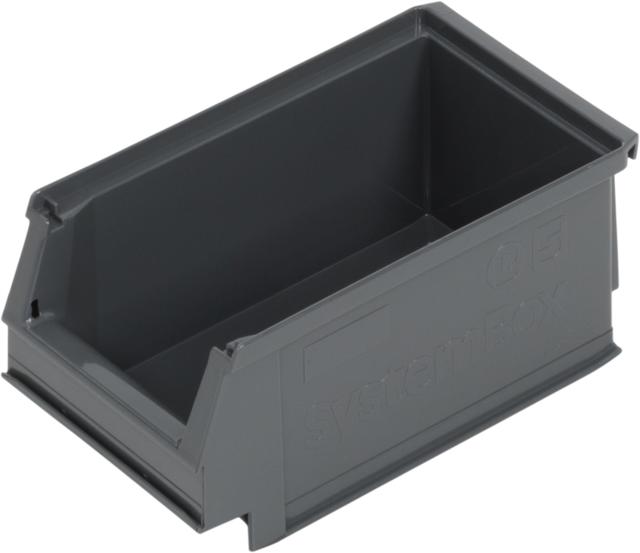 MEDDAX Systembox SB 5 grau 160 x 100/75 mm (ohne Etiketten)
