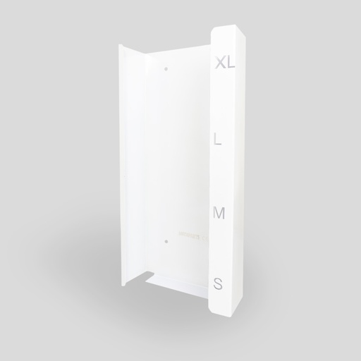 [27241-01] MEDDAX Edelstahl Handschuhhalter Quadro flat