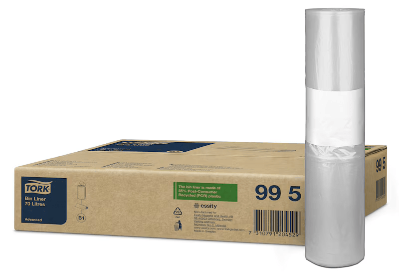 TORK Abfallsäcke 60 Ltr. Transparent