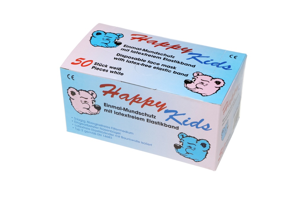 AMPRI HAPPY KIDS with bear print elastic bands 3-ply