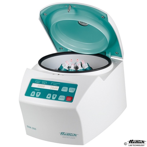 [13201-01] HETTICH EBA 200 Benchtop centrifuge with angle rotor