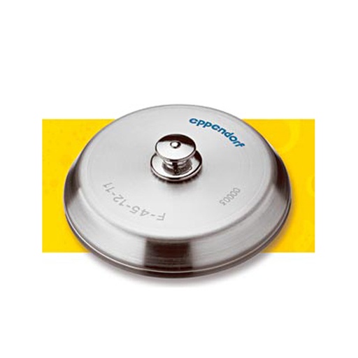[13327-01] EPPENDORF Ersatzrotordeckel, aus Edelstahl nicht aerosoldicht, für Rotor F-45-12-11