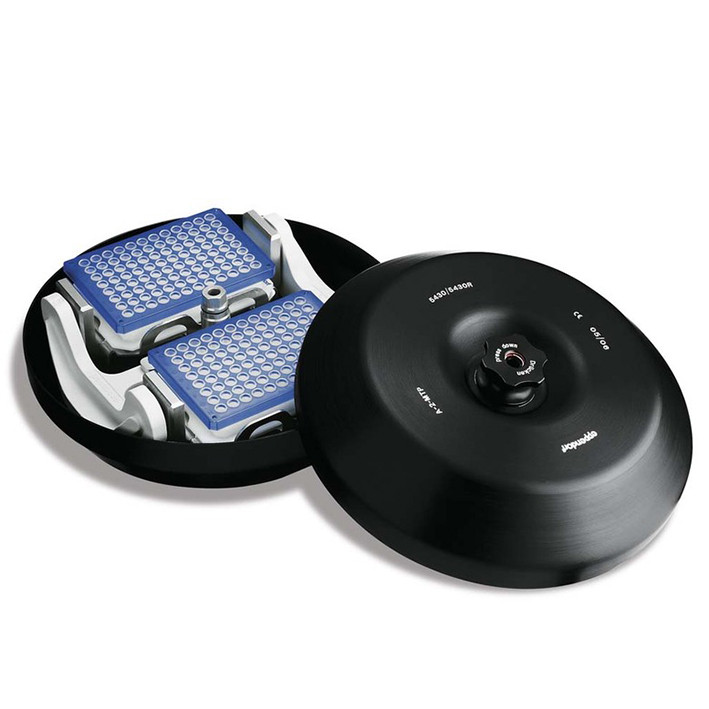 EPPENDORF Fixed-angle rotor F-35-6-30 complete with lid and adapter